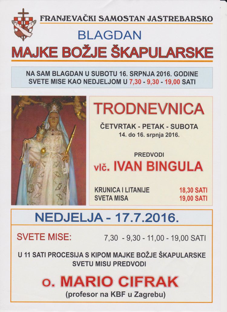 TRODNEVNICA-SAMOSTAN